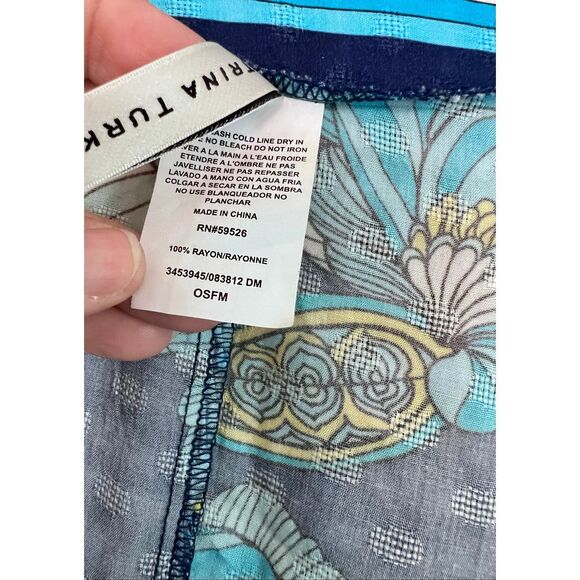 NWT Trina Turk Women's Pirouette Kimono Swim Cover-Up Multicolor Small - Picture 4 of 6